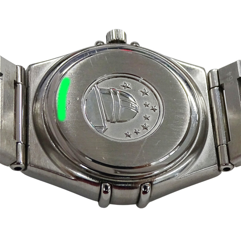 歐米茄星座系列 1572.30 女士石英腕錶,不鏽鋼材質,銀色,白色,拋光處理-7