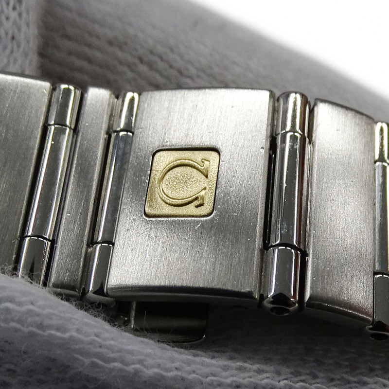 歐米茄星座系列 1572.30 女士石英腕錶,不鏽鋼材質,銀色,白色,拋光處理-9