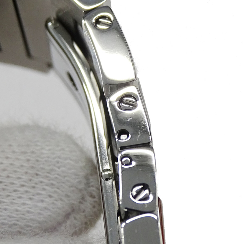 愛馬仕 Tandem TA1.710 男士石英錶,不鏽鋼材質,銀色,方形錶盤,拋光處理-9