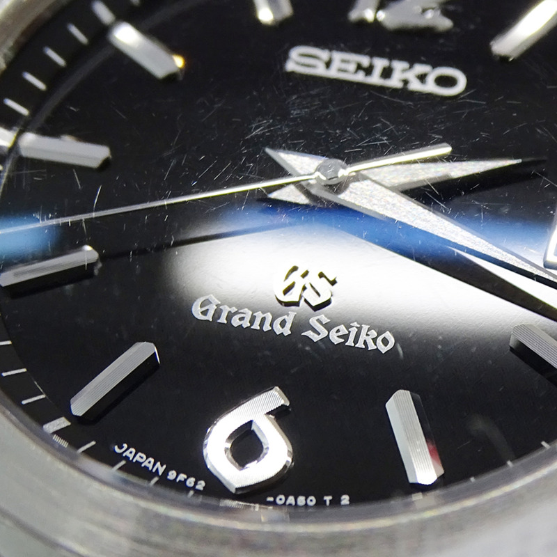 Grand Seiko GS 9F62-0A60 SBGX035 男士腕錶,日期顯示,石英機芯,不鏽鋼錶殼,銀/黑色,拋光-9