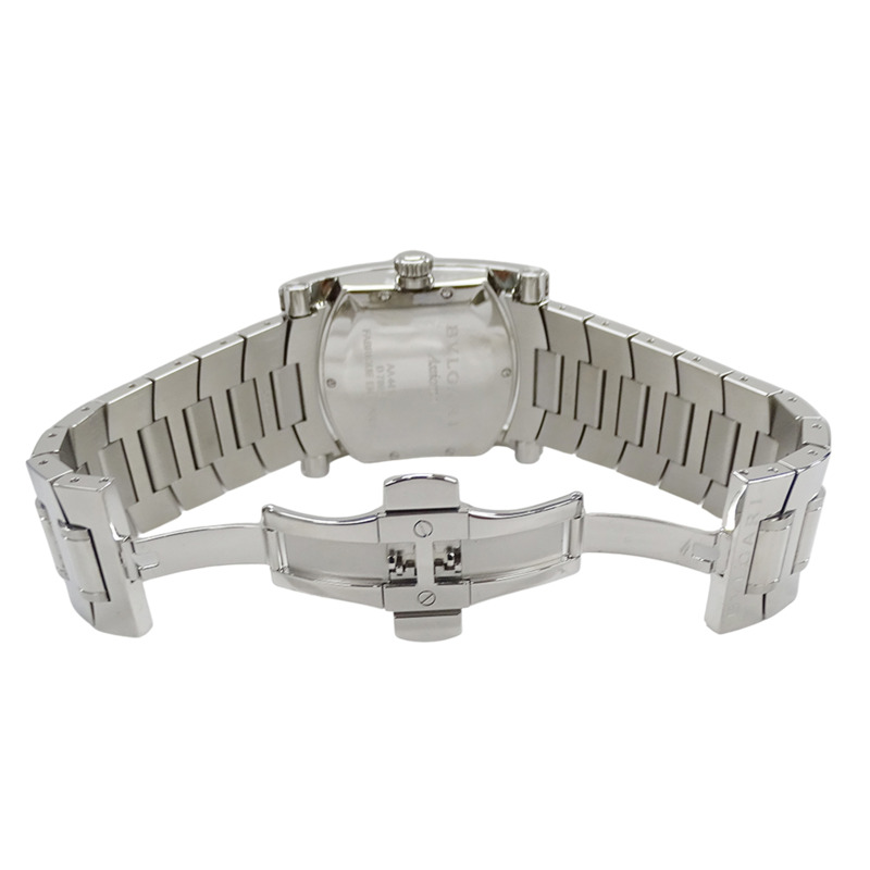 寶格麗 (Bvlgari) 男士腕錶,Assioma 系列,日期自動上鍊,不銹鋼 SS AA44S,銀色海軍藍拋光-3