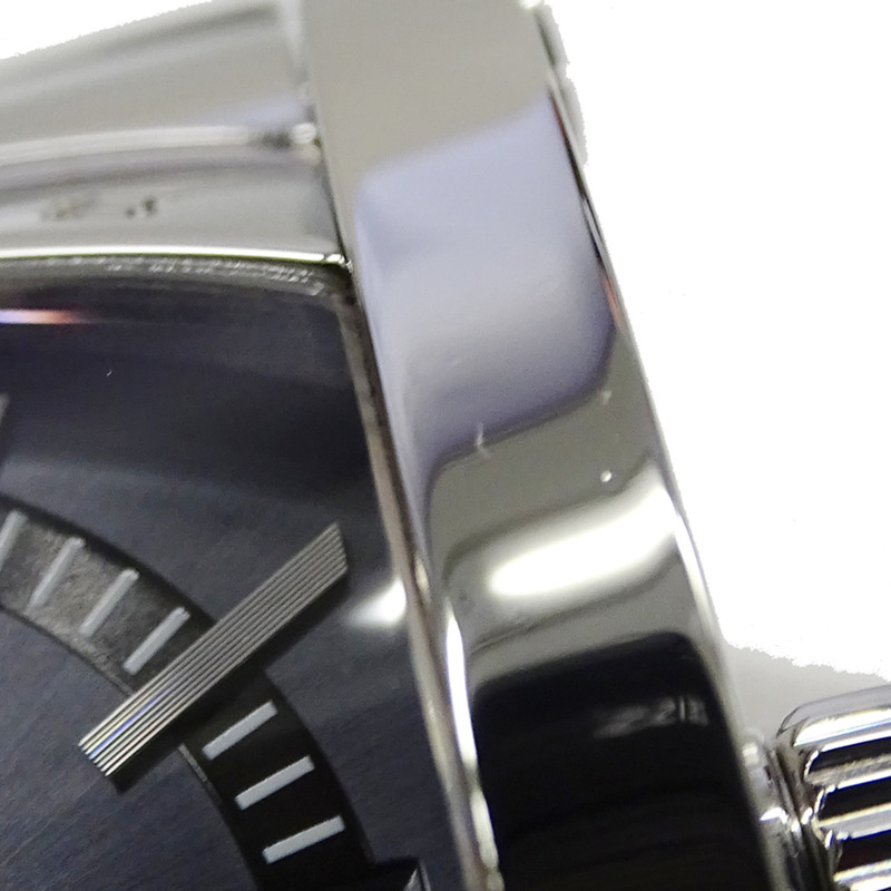 寶格麗 (Bvlgari) 男士腕錶,Assioma 系列,日期自動上鍊,不銹鋼 SS AA44S,銀色海軍藍拋光-11