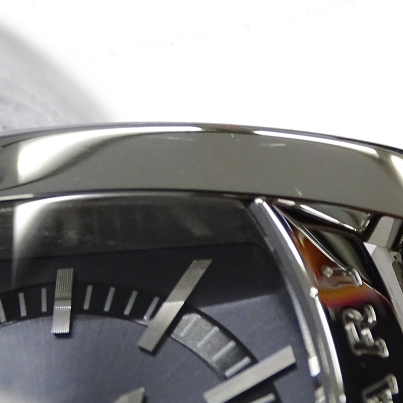 寶格麗 (Bvlgari) 男士腕錶,Assioma 系列,日期自動上鍊,不銹鋼 SS AA44S,銀色海軍藍拋光-12