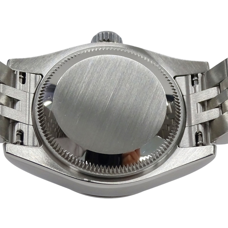 勞力士 ROLEX Datejust 179174 隨機編號女士腕錶 自動上鍊 AT 不鏽鋼 SS 白金 WG 銀色 黑色 羅馬數字 拋光-5