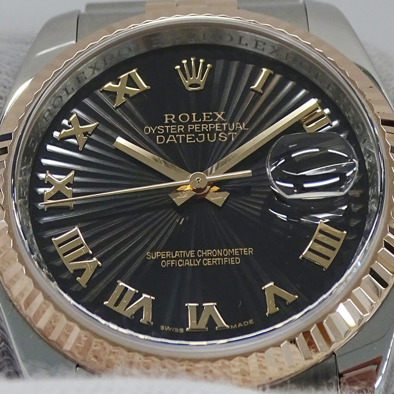 勞力士 ROLEX Datejust 116231 M 編號 男士腕錶 品牌 自動上鍊 AT 不鏽鋼 SS 玫瑰金 PG 組合 拋光-13