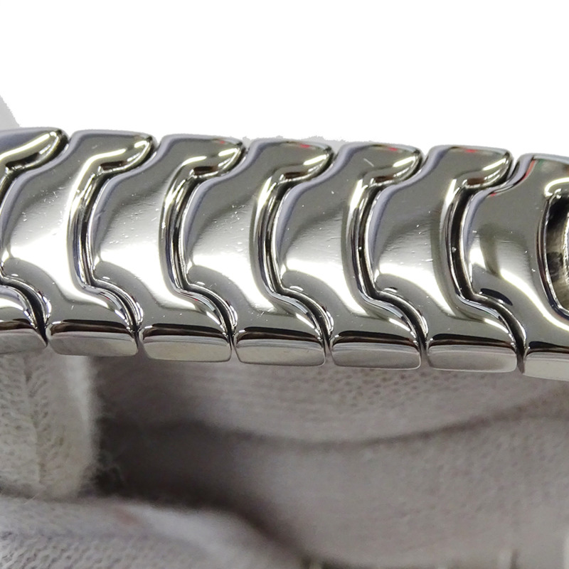 寶格麗女士腕錶 Solotempo 日期石英 QZ 不鏽鋼 SS ST29S 銀白色拋光-11