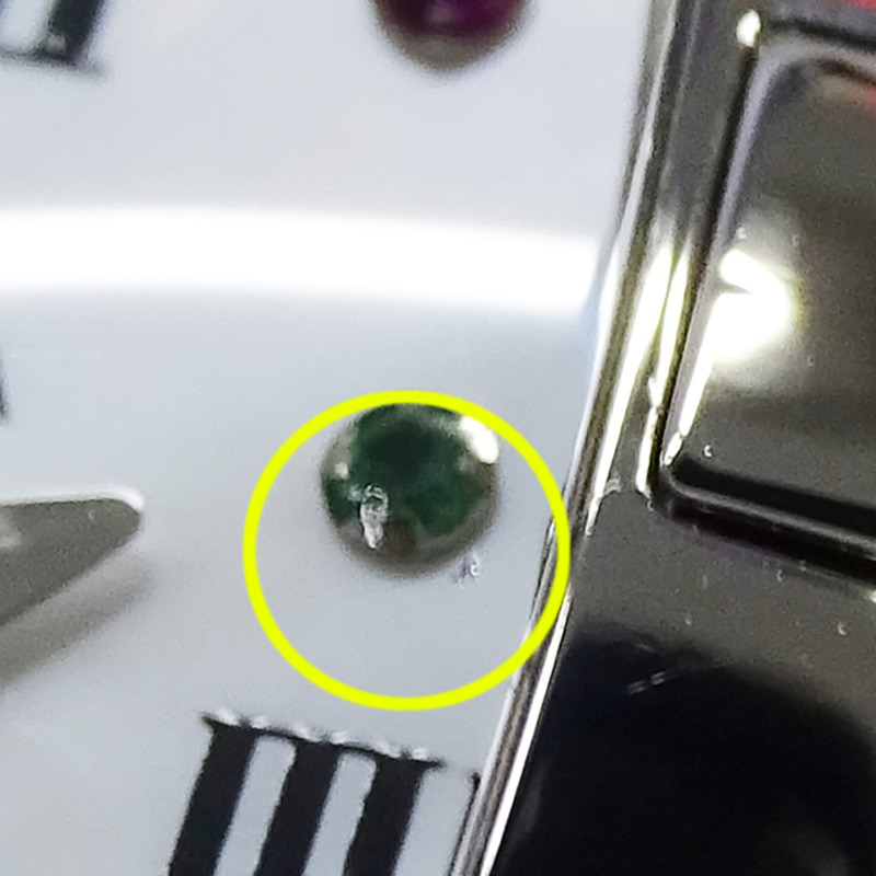 歐米茄星座系列迷你四方腕錶 1584.79 女士腕錶,殼牌石英 QZ 機芯,不鏽鋼 SS 銀色拋光-10