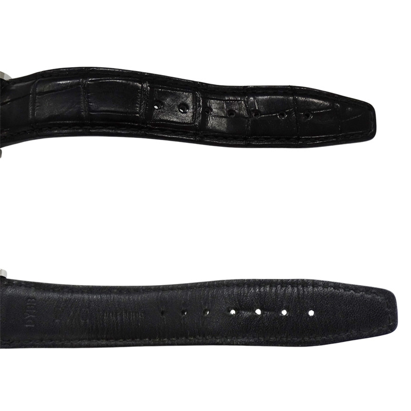 IWC萬國錶Portofino IW391022男士品牌自動計時碼錶，不鏽鋼錶殼，拋光皮革錶帶-4