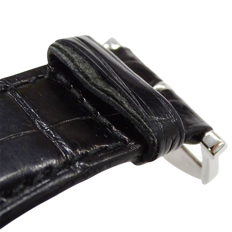 IWC萬國錶Portofino IW391022男士品牌自動計時碼錶，不鏽鋼錶殼，拋光皮革錶帶-8