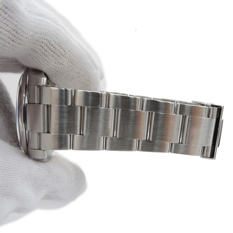 勞力士 ROLEX 蠔式恆動型 116000 M 編號男士腕錶品牌自動上鍊 AT 不鏽鋼 SS 銀色黑色拋光-5