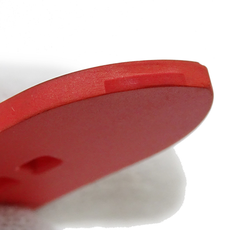 路易威登 (Louis Vuitton) 女士腕錶 Tambour Fiji 心形鑽石石英 QZ 不鏽鋼 SS 橡膠 Q131Z 紅色拋光-10