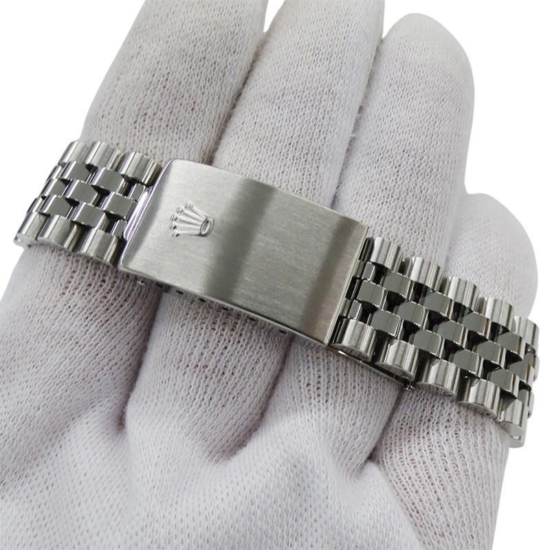 勞力士 ROLEX Datejust 16220 Y型男士腕錶,自動上鍊 AT 不鏽鋼 SS 銀白色拋光-4