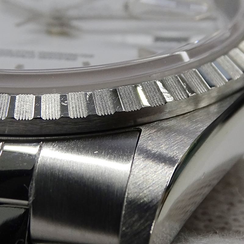 勞力士 ROLEX Datejust 16220 Y型男士腕錶,自動上鍊 AT 不鏽鋼 SS 銀白色拋光-13