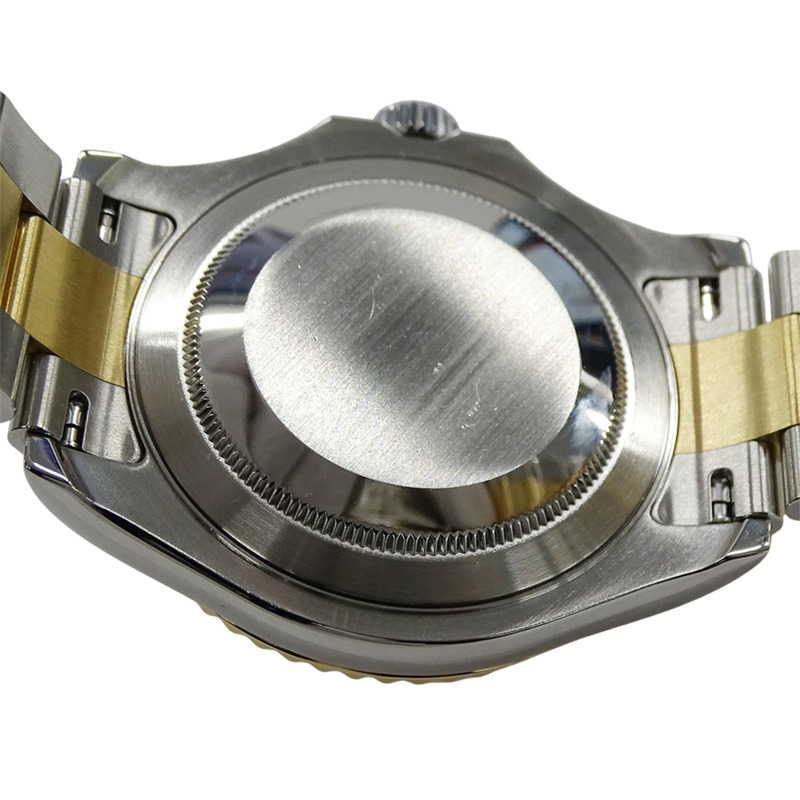 勞力士 ROLEX Yacht-Master 16623 隨機編號男士腕錶 品牌 日期 自動上鍊 AT 不鏽鋼 SS 黃金 YG 組合 白色拋光-5