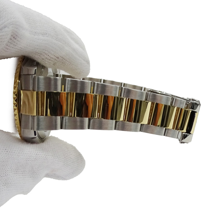 勞力士 ROLEX Yacht-Master 16623 隨機編號男士腕錶 品牌 日期 自動上鍊 AT 不鏽鋼 SS 黃金 YG 組合 白色拋光-8