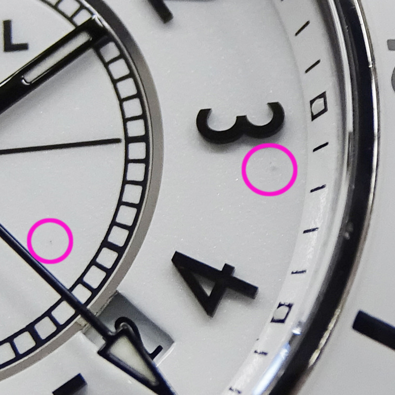 香奈兒 (Chanel) 女士腕錶 J12 日期石英 QZ 不鏽鋼 SS 白色陶瓷 H0968 拋光-12