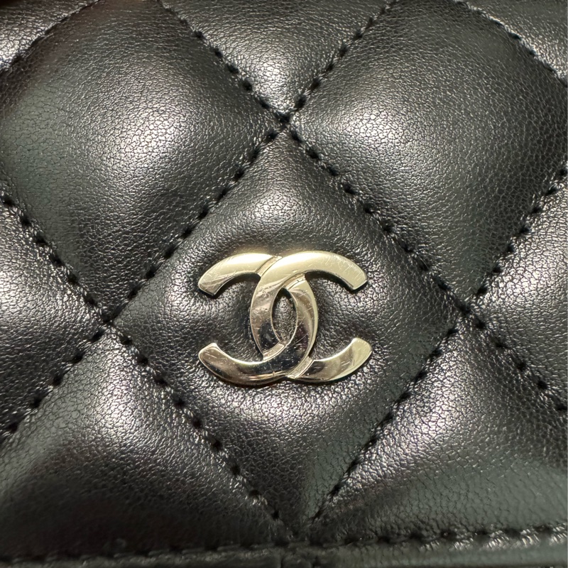 CHANEL羊皮經典信封長夾-11