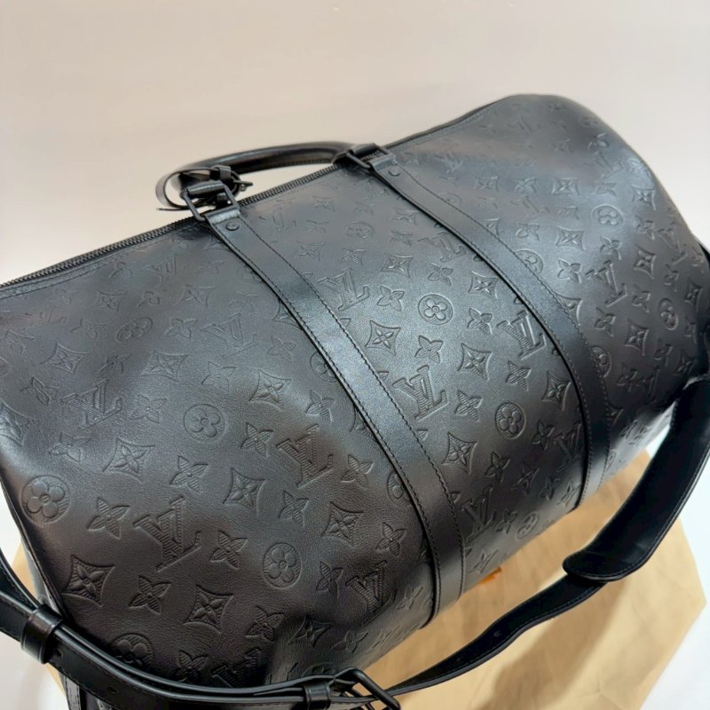 LV keepall 50 旅行袋/斜背包/旅行包 M44810 93成新-15
