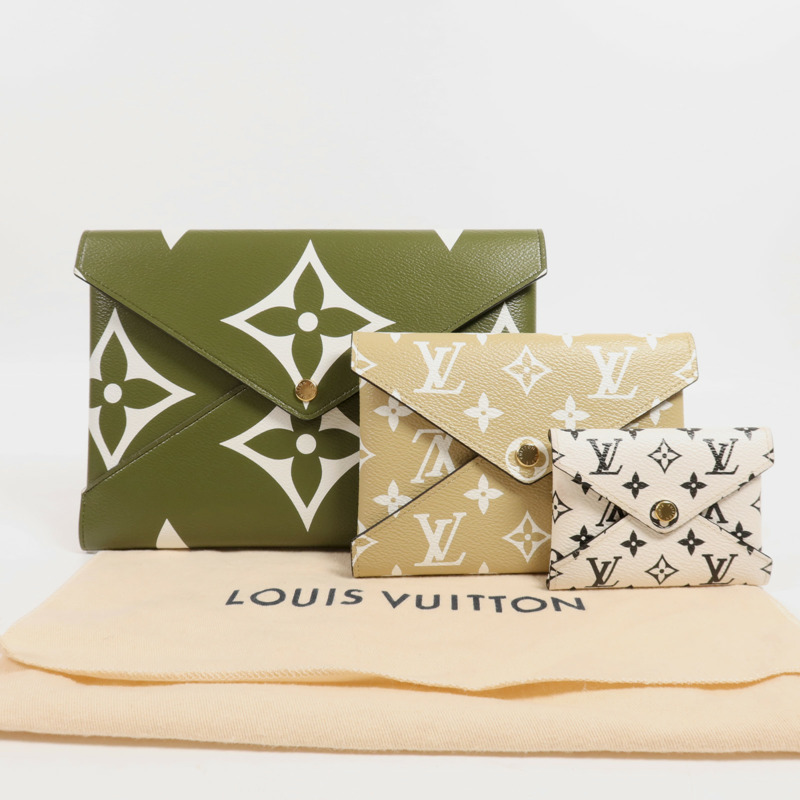LOUIS VUITTON Monogram Pochette Kirigami金扣手拿包-14