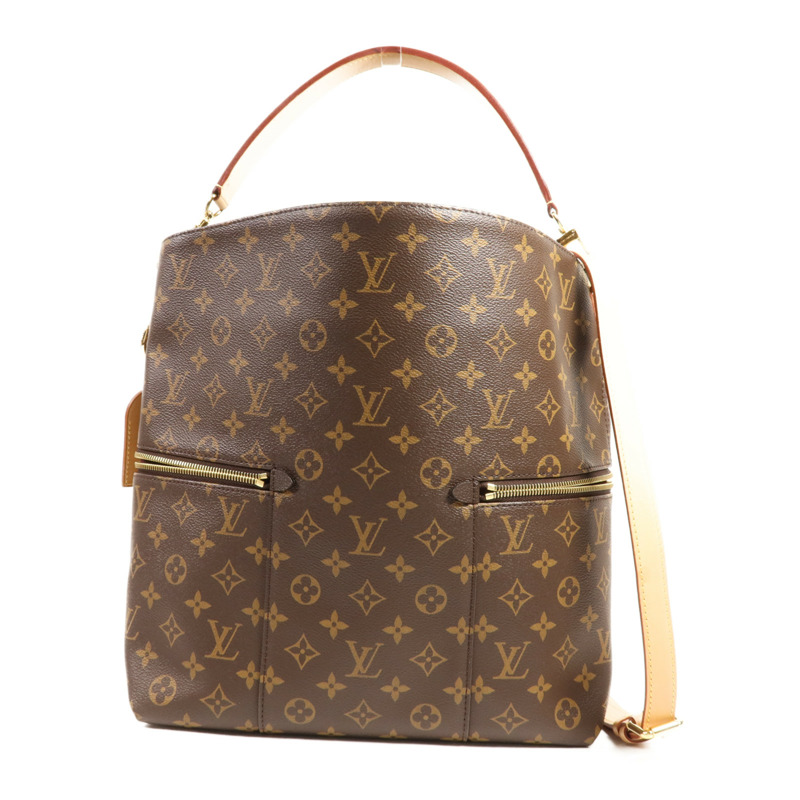 LOUIS VUITTON Monogram Melie金扣手挽肩背兩用袋-0