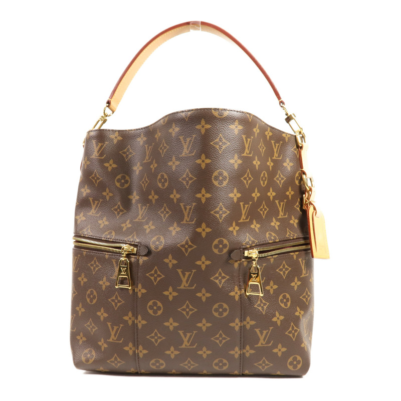 LOUIS VUITTON Monogram Melie金扣手挽肩背兩用袋-1