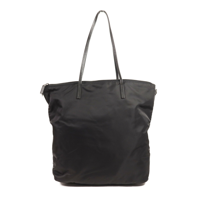 PRADA 尼龍2 Way Shoulder銀扣手挽肩背兩用袋-1