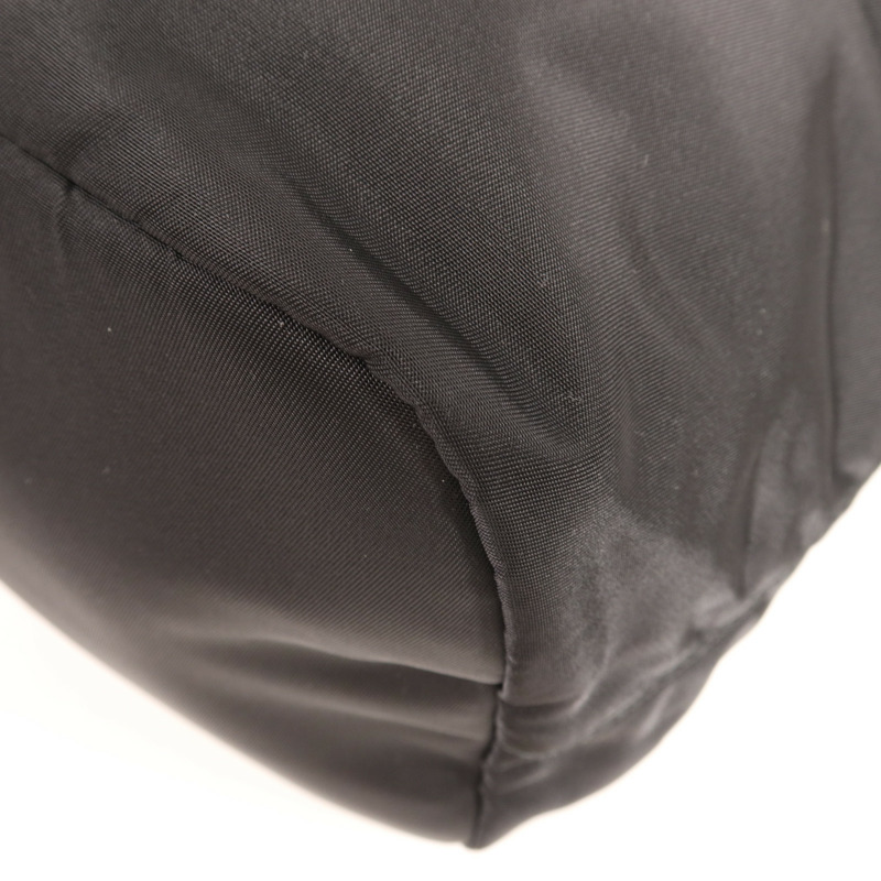 PRADA 尼龍2 Way Shoulder銀扣手挽肩背兩用袋-5