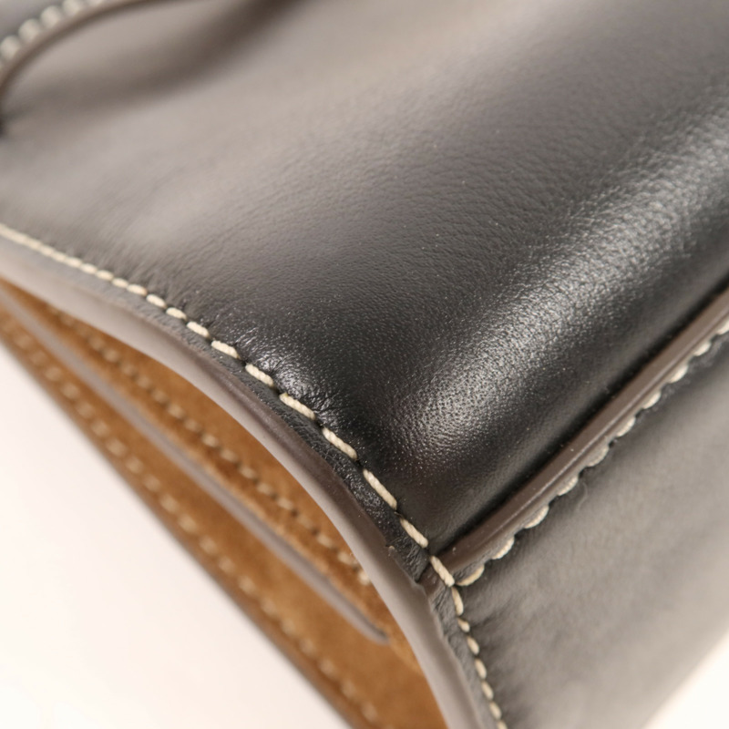 Tory Burch 牛皮皮革Lee Radziwill Petite Double Bag金扣手挽肩背兩用袋-8