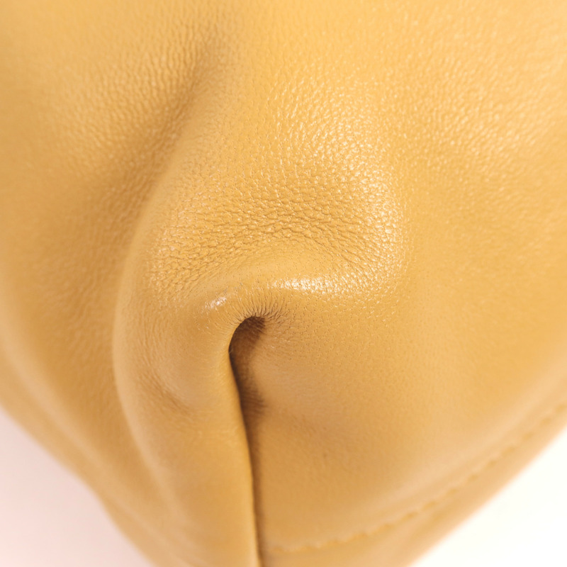 LOEWE 羊皮皮革Medium Flamenco Purse金扣手挽肩背兩用袋-6