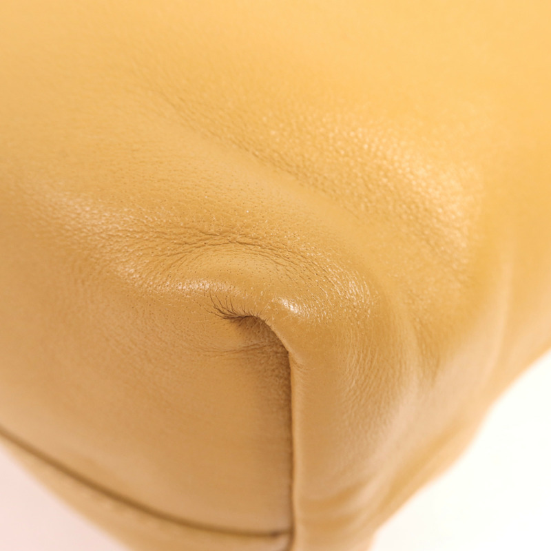 LOEWE 羊皮皮革Medium Flamenco Purse金扣手挽肩背兩用袋-7