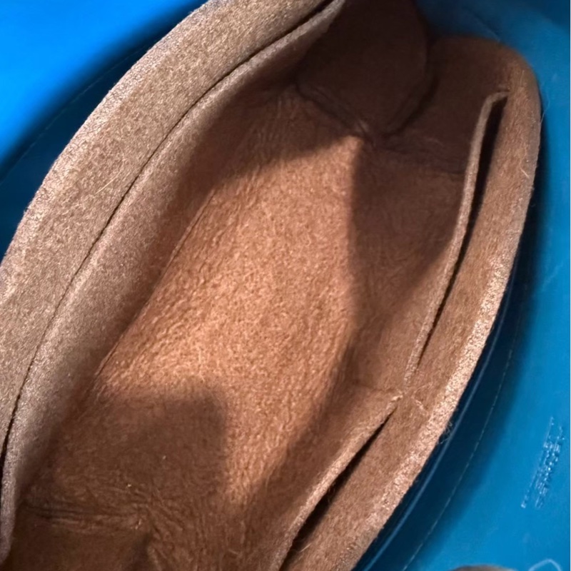 Hermes Bolide27 藍色銀釦-13