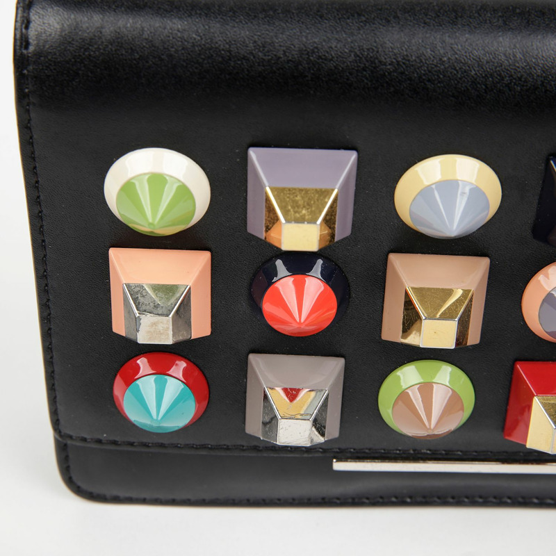 FENDI 8M0346 Flexi Glass Stud WOC 斜背包-2