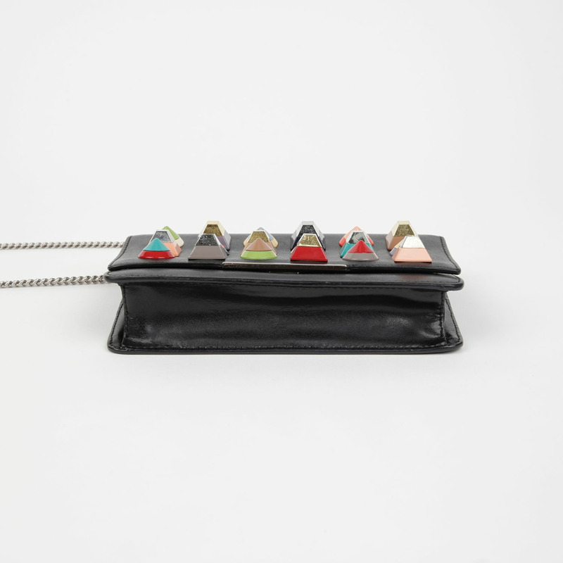 FENDI 8M0346 Flexi Glass Stud WOC 斜背包-8