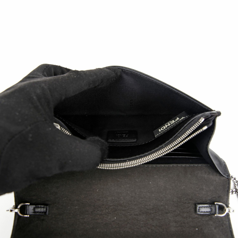 FENDI 8M0346 Flexi Glass Stud WOC 斜背包-13