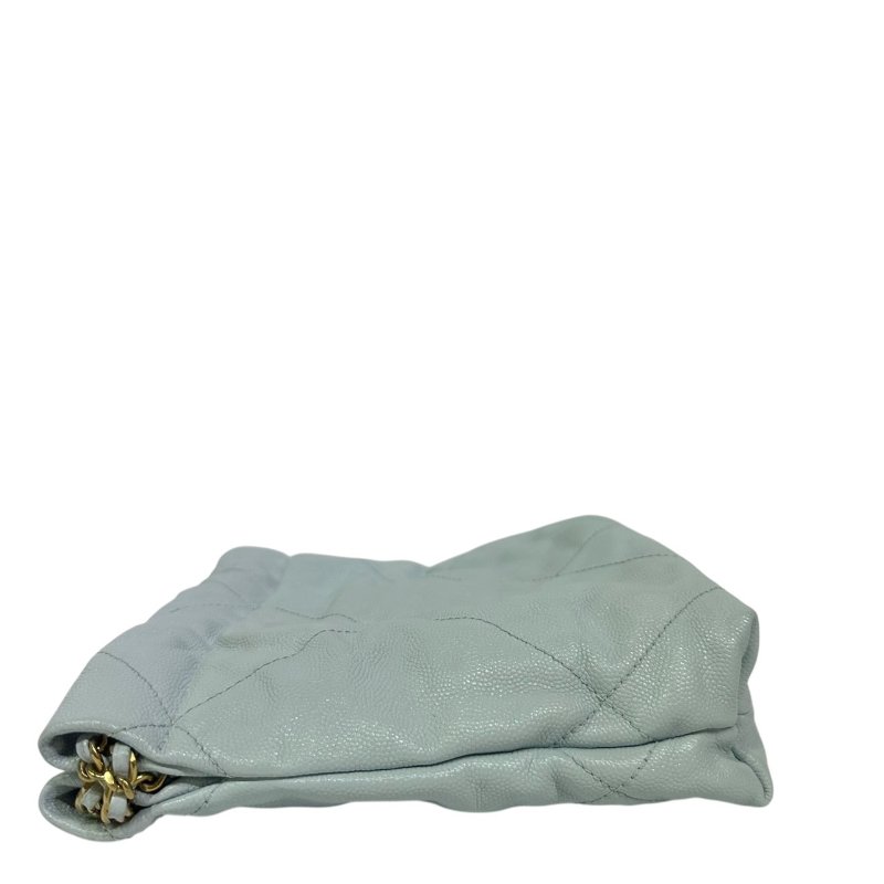 【美收精品】CHANEL寶寶藍荔枝皮紋22MINI 4-356-7