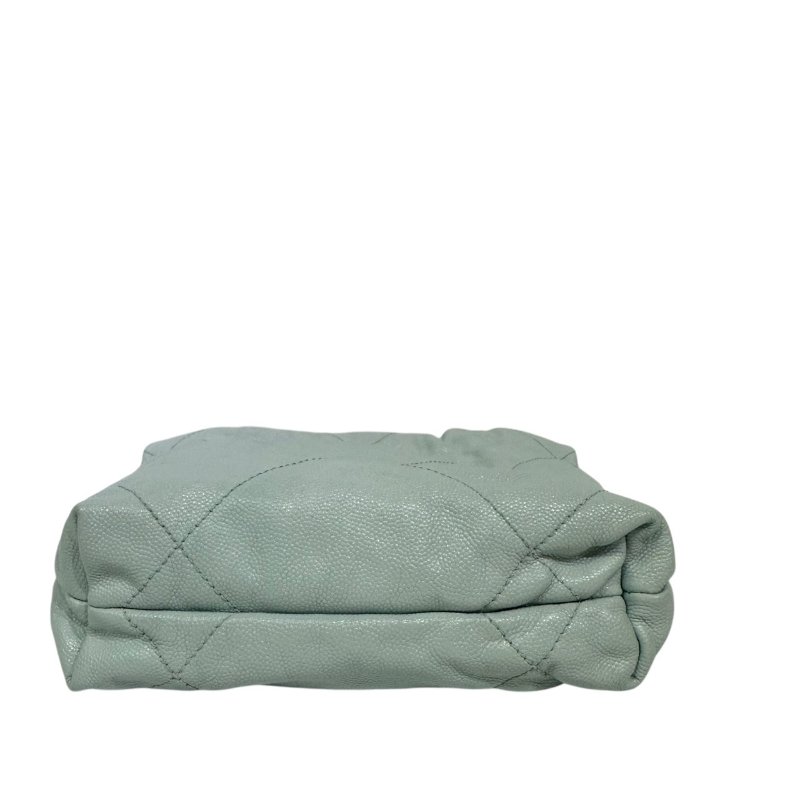 【美收精品】CHANEL寶寶藍荔枝皮紋22MINI 4-356-8