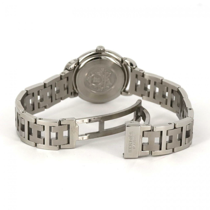 愛馬仕 Pullman PU2.210 不銹鋼石英錶-6