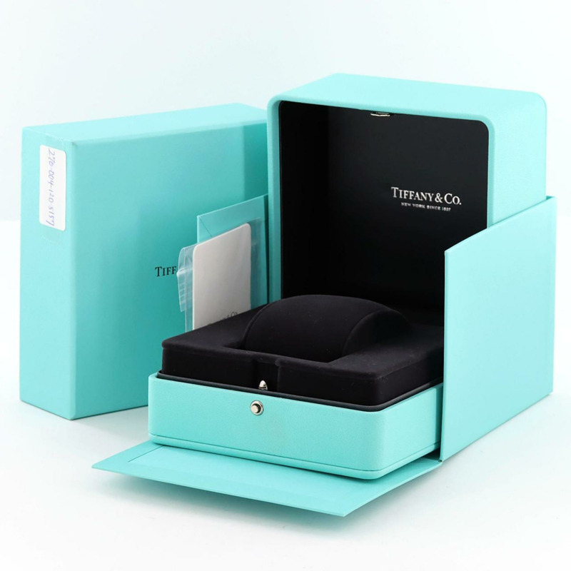 蒂芬妮五金錶帶 D 型手鐲 小號不銹鋼石英錶-7