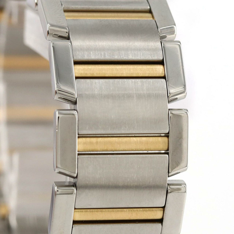 卡地亞 Tank Française LM 雙色腕錶 W51005Q4 SSxYG 自動腕錶-4