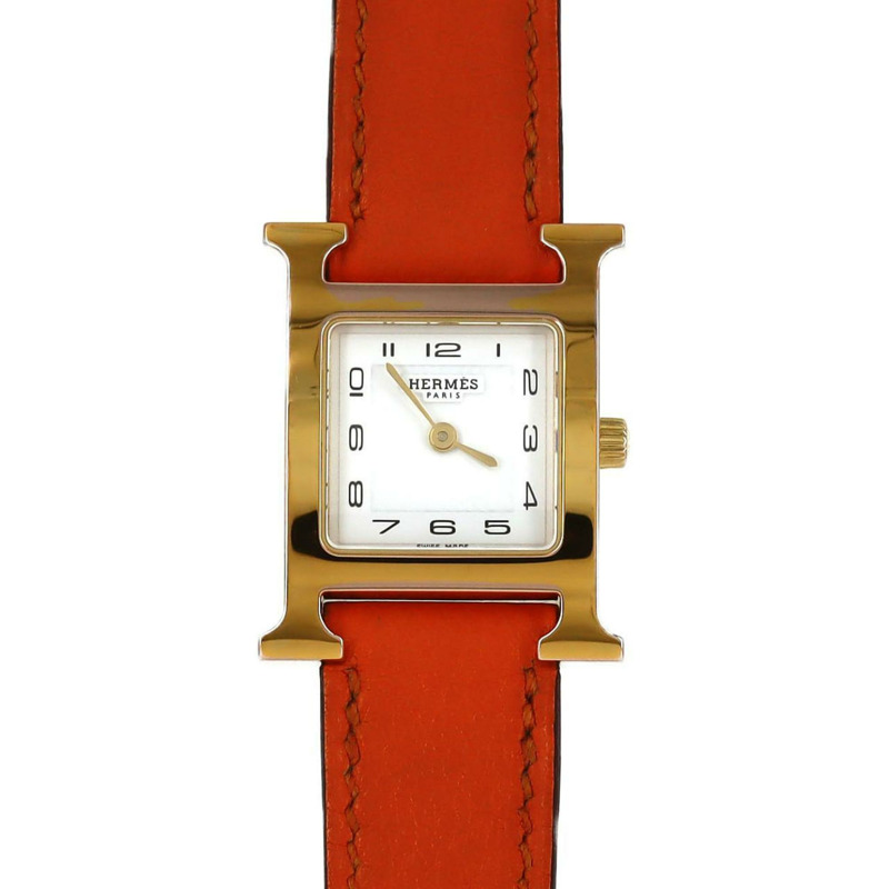 愛馬仕 H Watch GP HH1.201 石英腕錶-0