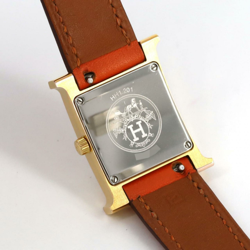 愛馬仕 H Watch GP HH1.201 石英腕錶-4