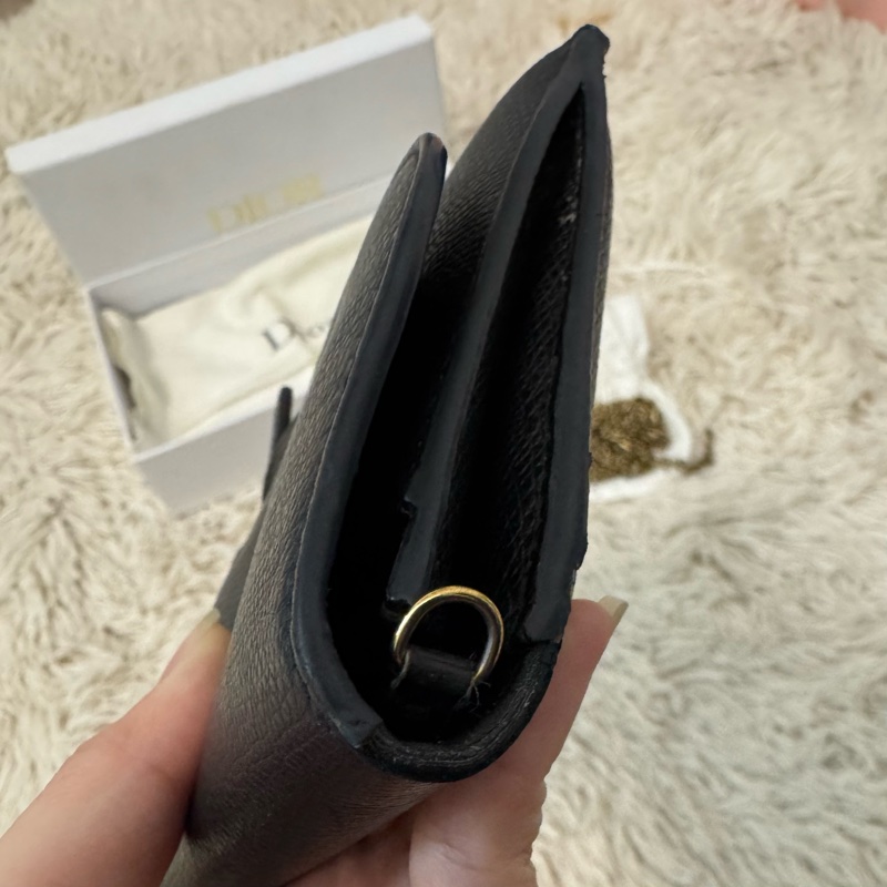 Dior saddle 牛皮長夾 WOC-3