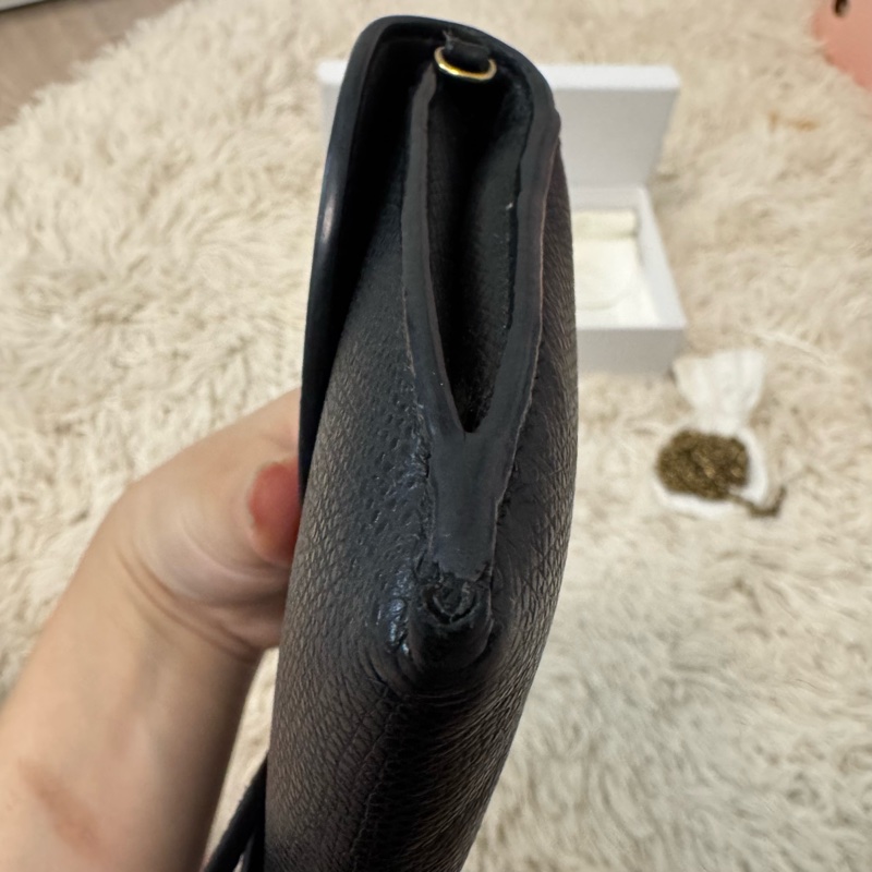 Dior saddle 牛皮長夾 WOC-4