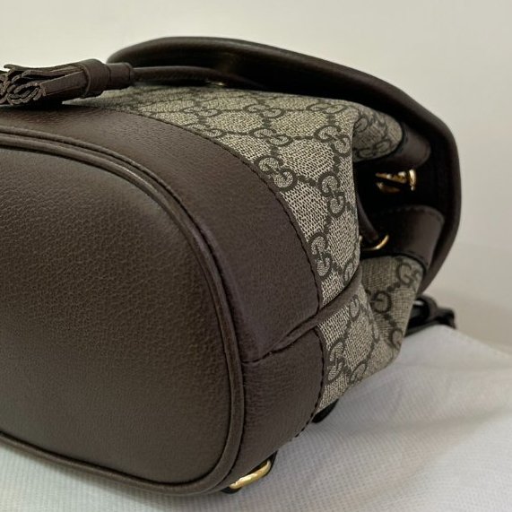 GUCCI老花綠紅綠後背包-Mini-6