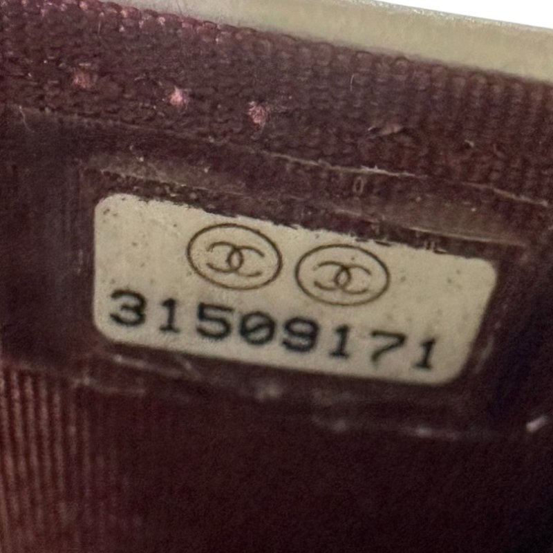 【美收精品】CHANEL白色亮皮小肩背包 4-476-13