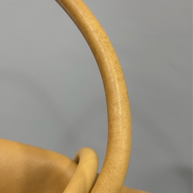 PRADA BN2135 大地色 全牛皮 手提包 購物包 肩背包 托特包 旅行袋 公事包 健身房-6