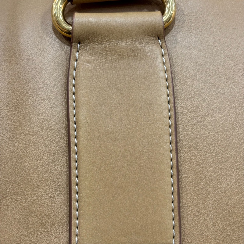 PRADA BN2135 大地色 全牛皮 手提包 購物包 肩背包 托特包 旅行袋 公事包 健身房-20