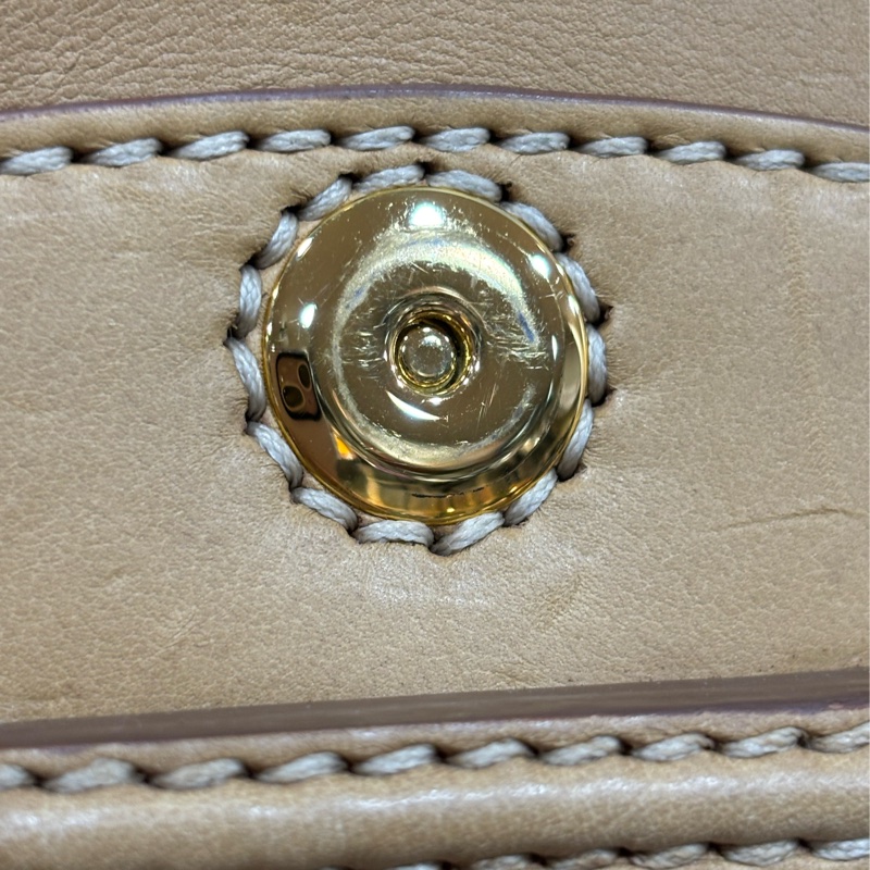 PRADA BN2135 大地色 全牛皮 手提包 購物包 肩背包 托特包 旅行袋 公事包 健身房-54