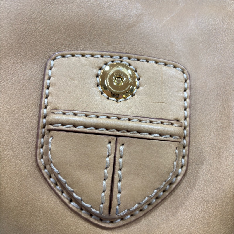 PRADA BN2135 大地色 全牛皮 手提包 購物包 肩背包 托特包 旅行袋 公事包 健身房-55