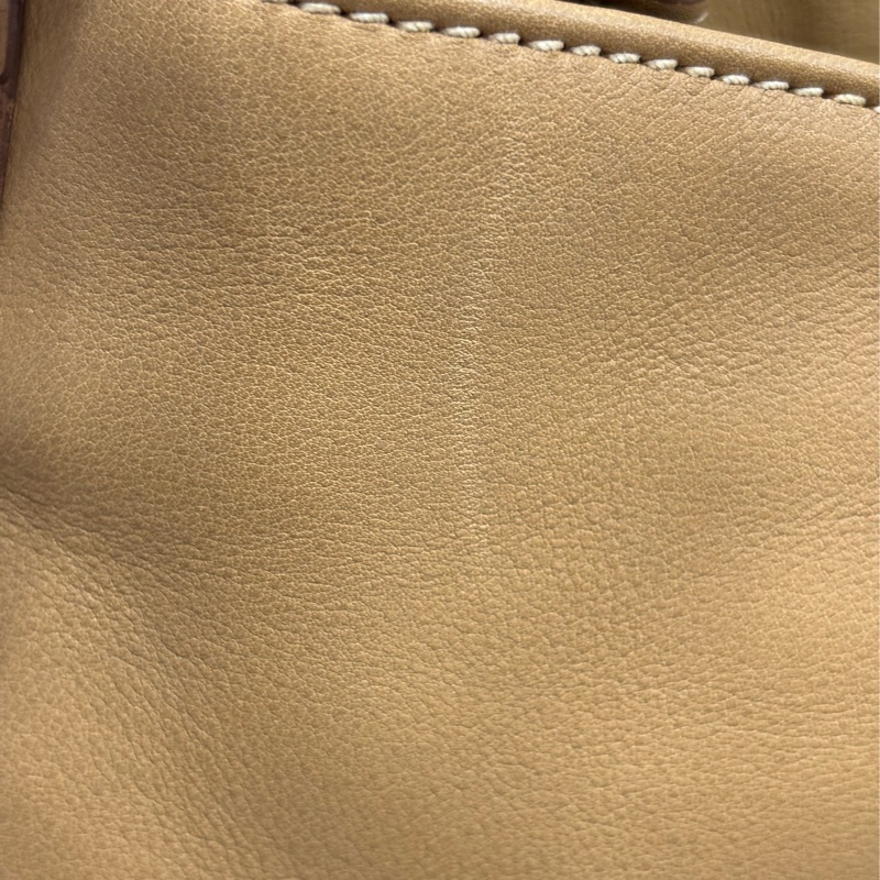 PRADA BN2135 大地色 全牛皮 手提包 購物包 肩背包 托特包 旅行袋 公事包 健身房-64